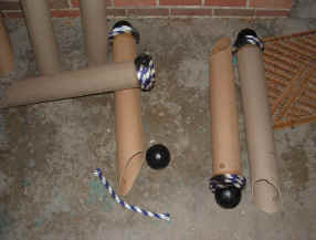 Tubes in construction