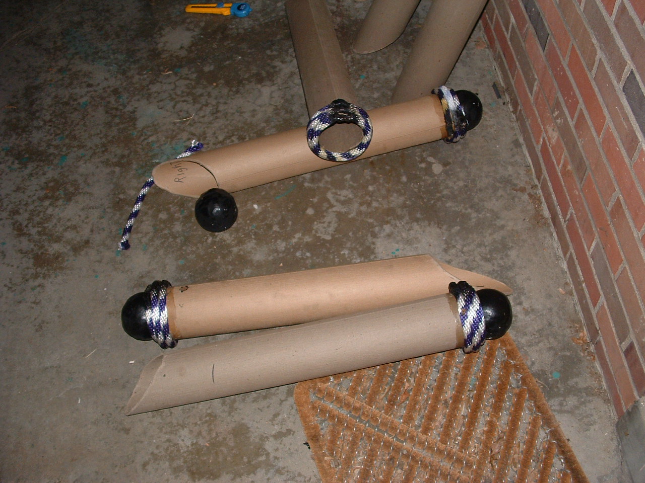 Tubes in construction