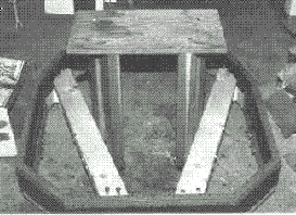 Bench mounted in base