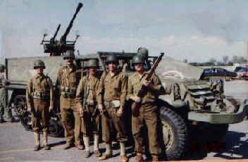 Korean war re-enactors